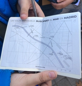 Un viaje imposible: buscando el mar en Madrid, cuaderno de bitácora 