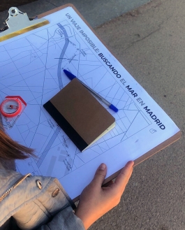 Un viaje imposible: buscando el Mar en Madrid. Plano y brújula 